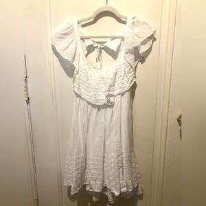Free people - white boho dress - SZ XL